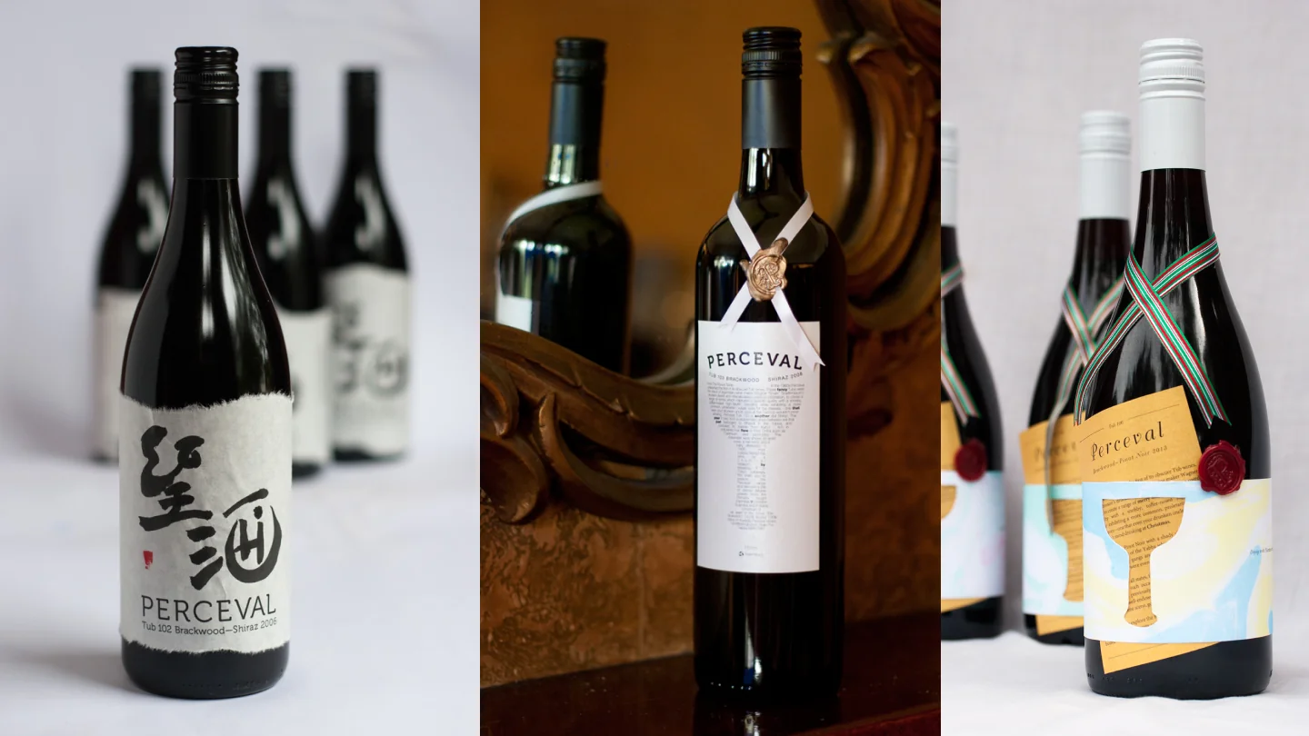 Wine label – series